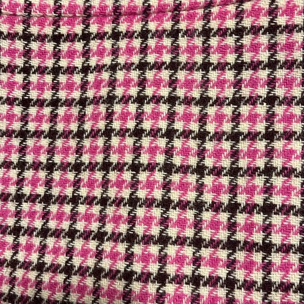 J.Crew Houndstooth Wool A-line Skirt - Size 6 - Picture 7 of 7
